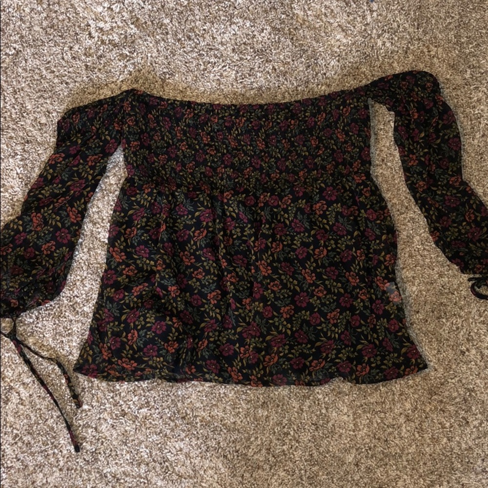 Off the shoulder shirt